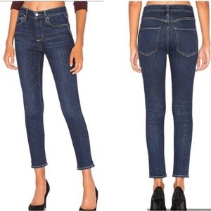 AGOLDE Sophie High Waist Crop Skinny Jeans in color Reverb